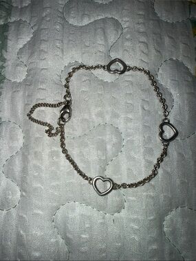 James Avery Sterling Silver Heart Link Bracelet